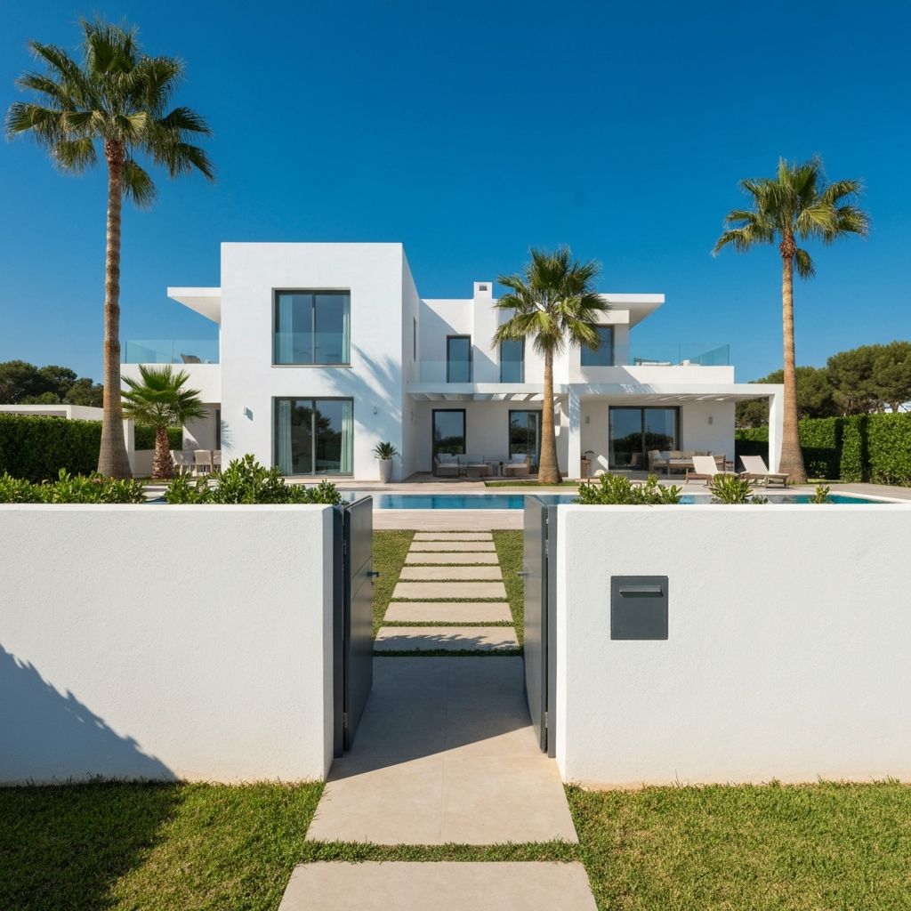 Entrée de la Villa